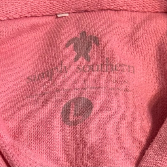 NEW Simply Southern Women's Hoodie Sweatshirt JEEP Themed "Roam Free" Size L - Picture 6 of 6